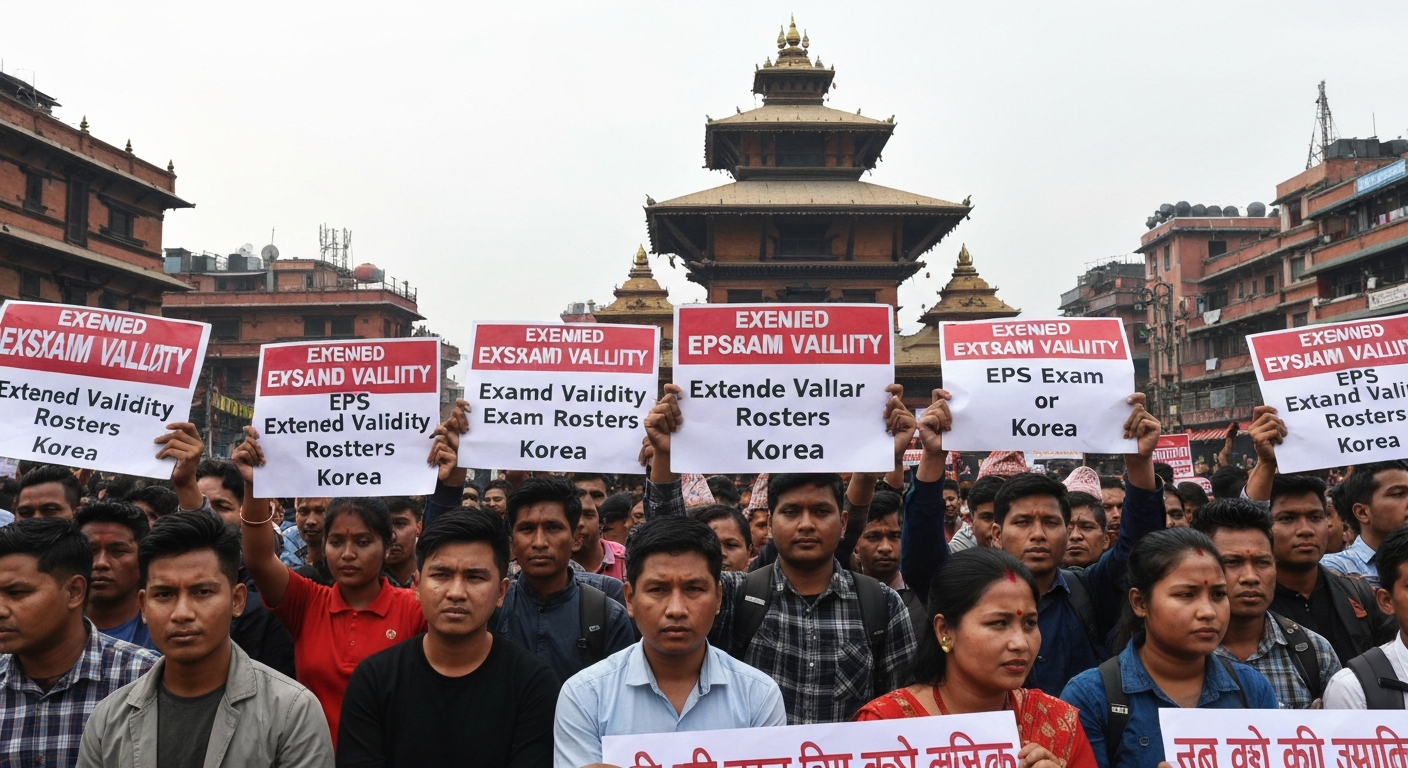 कोरिया जान युवा प्रदर्शन