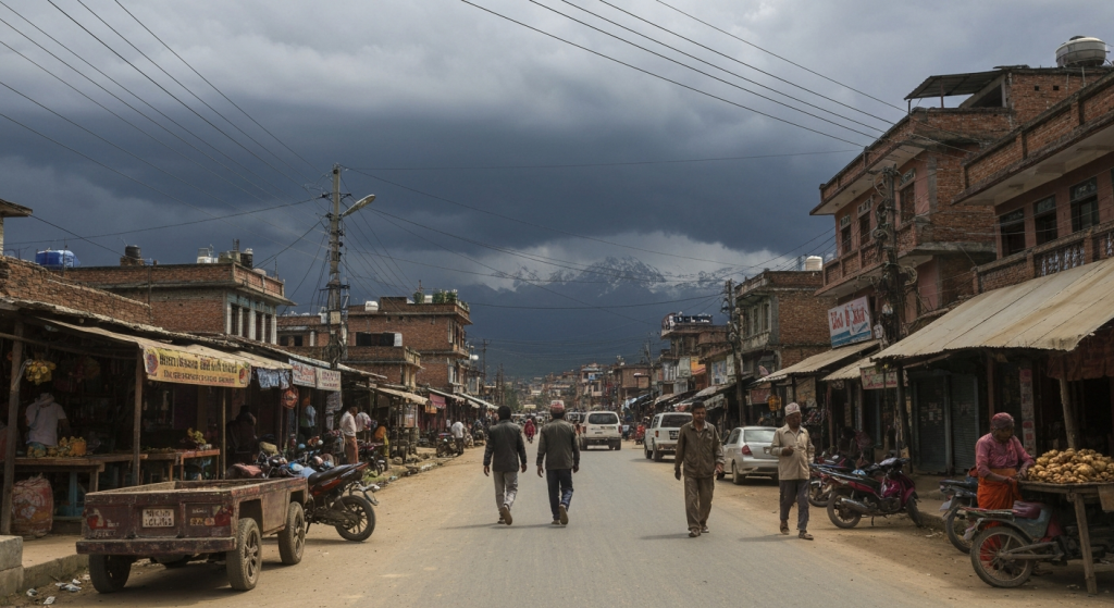 नेपालमा गर्मी र वर्षा
