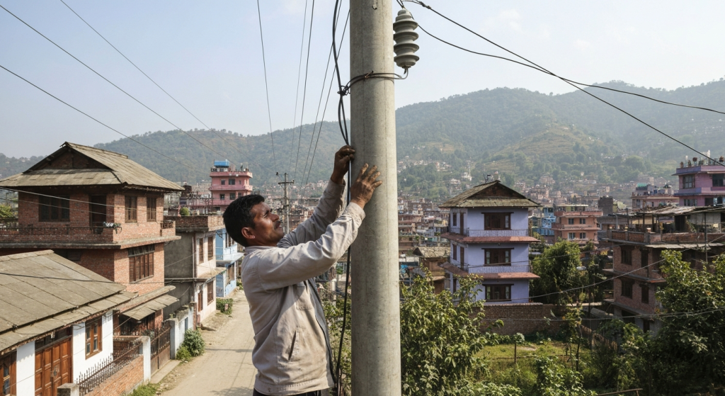 चन्द्रागिरी विद्युत अवरुद्ध