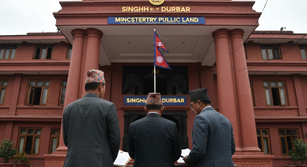 सरकारी जग्गा रोक्का