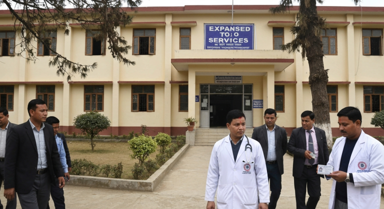 कर्मचारी अस्पताल सेवा विस्तार
