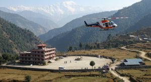भारतीय हेलिकोप्टर नेपाली आकाश