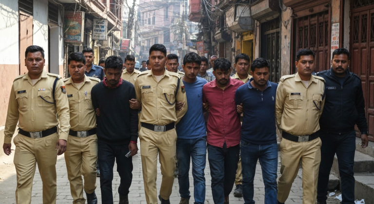 फरार अभियुक्त पक्राउ