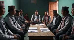 कालिकोट नेकपा कार्यविभाजन