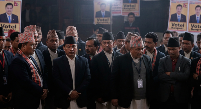 मधेसवादी दलको प्रदर्शन