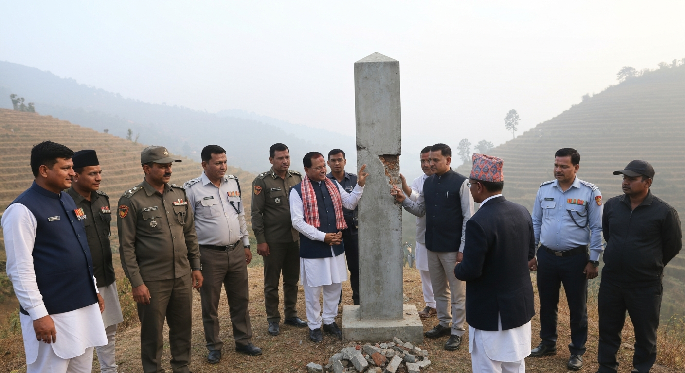 सीमास्तम्भ मर्मत