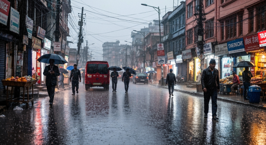 नेपालमा वर्षा