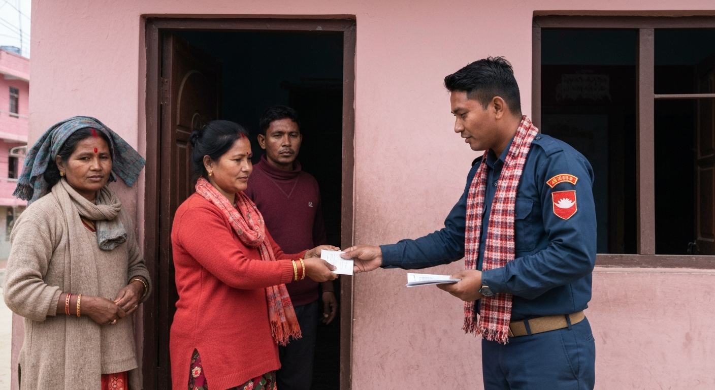 रौतहट राहदानी वितरण