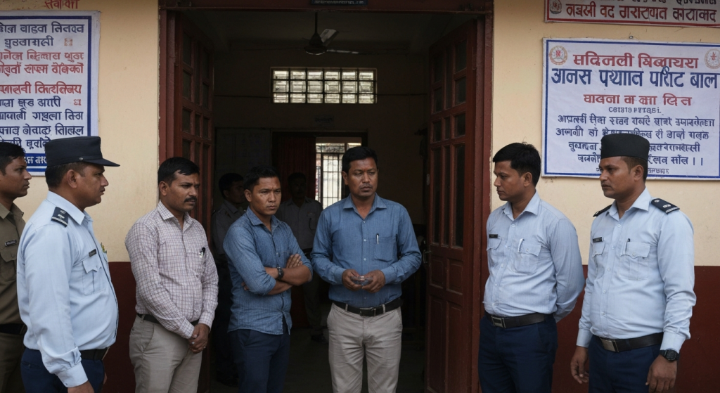 रसुवा भन्सारका कर्मचारी