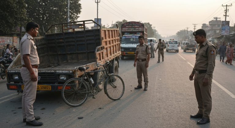 रौतहट टिपर दुर्घटना