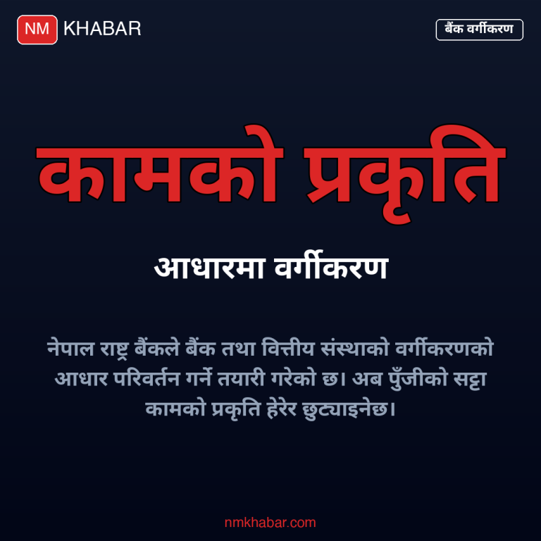 वित्तीय संस्थाको वर्गीकरण