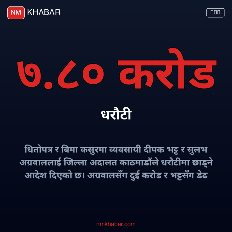दीपक भट्ट शुलभ अग्रवाल धरौटी