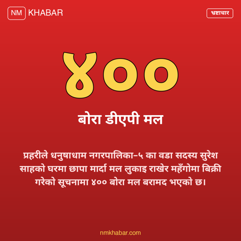मल बरामद धनुषा