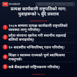 कार्यकारी राष्ट्रपतिको व्यवस्था