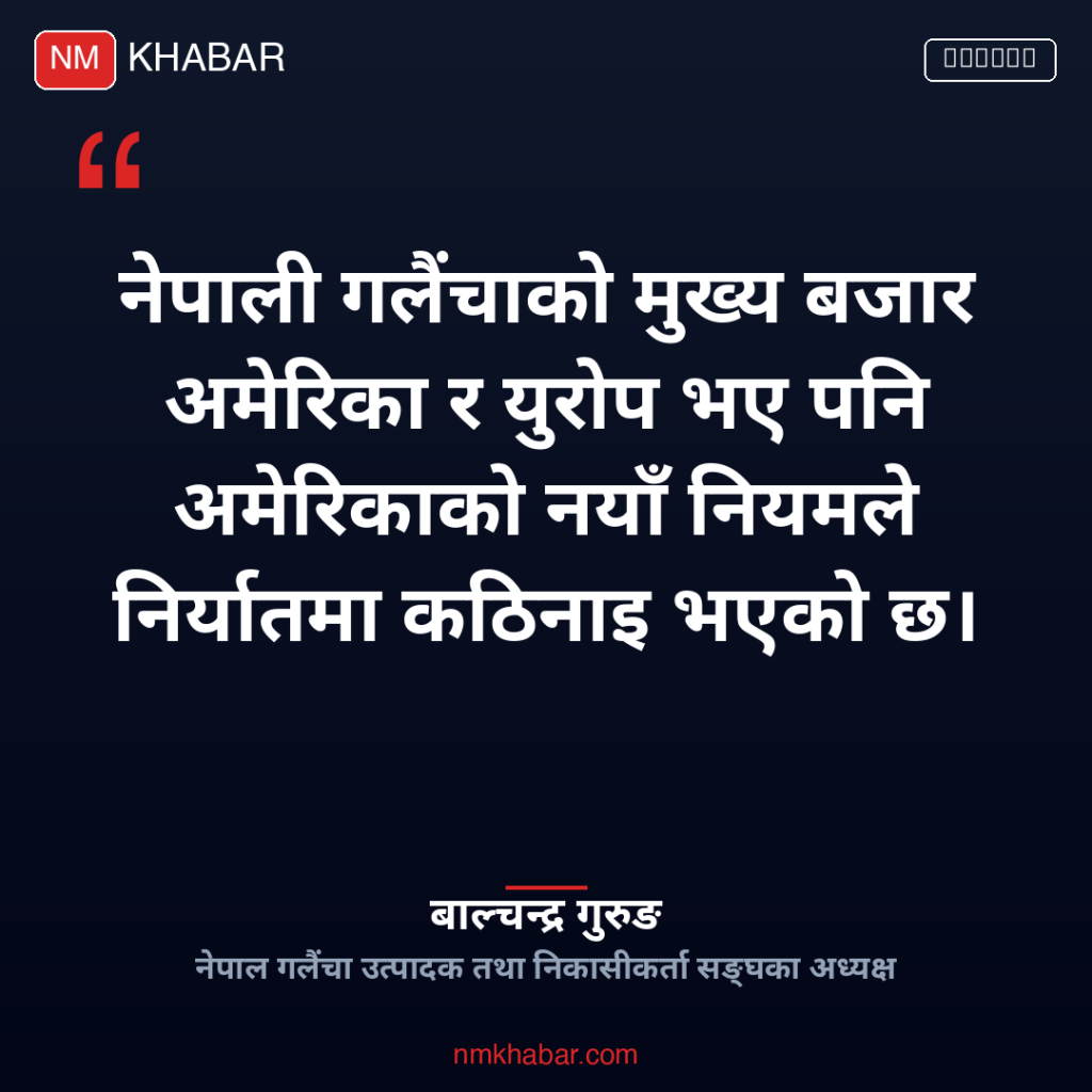 निर्यातजन्य उद्योग समस्या