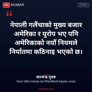 निर्यातजन्य उद्योग समस्या