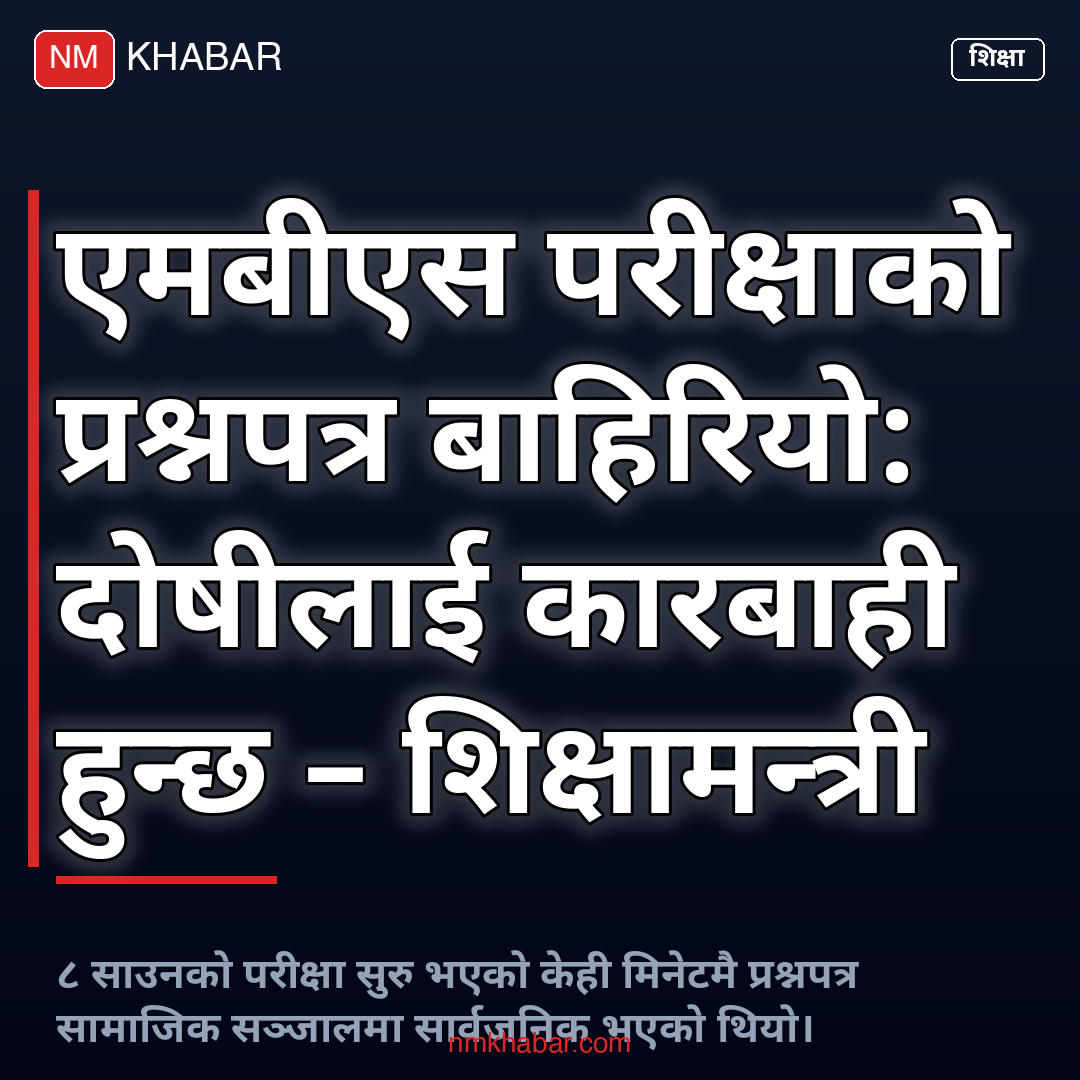 एमबीएस प्रश्नपत्र