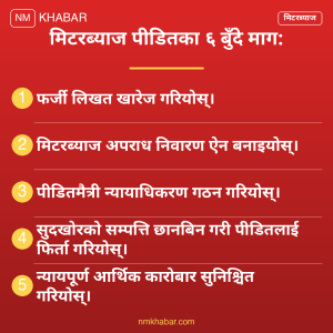 मिटरब्याज पीडित माग