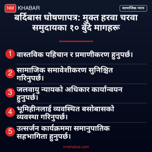 हरवा चरवा घोषणापत्र