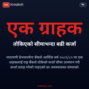 नारायणी डेभलपमेन्ट बैंक कारबाही