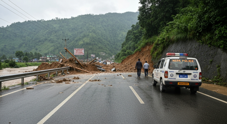 राजमार्ग अवरुद्ध