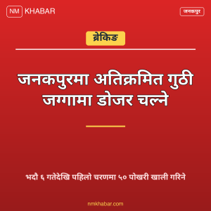 जनकपुर गुठी जग्गा अतिक्रमण