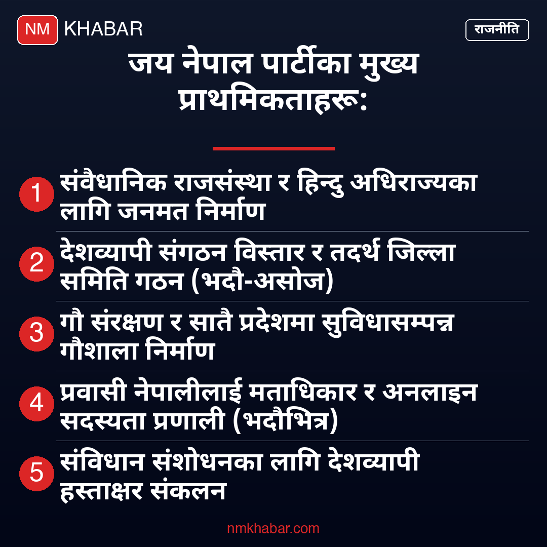 जय नेपाल पार्टी निर्णय