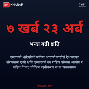 बाढी पुनर्निर्माण लागत