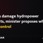 Floods damage hydropower projects, minister proposes whole river control