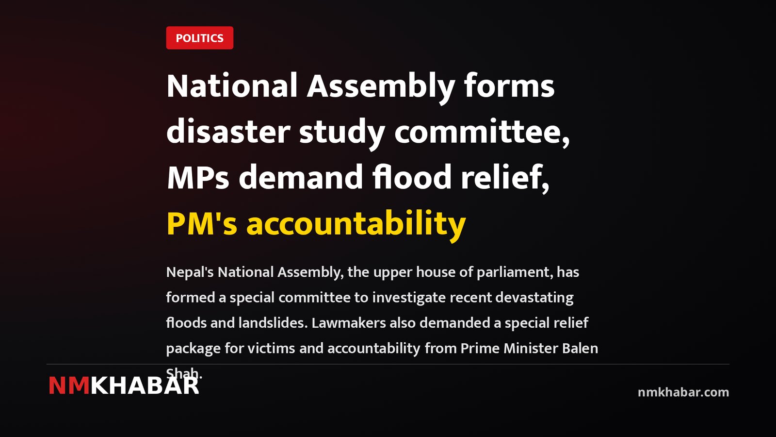 National Assembly forms disaster study committee, MPs demand flood relief, PM's accountability